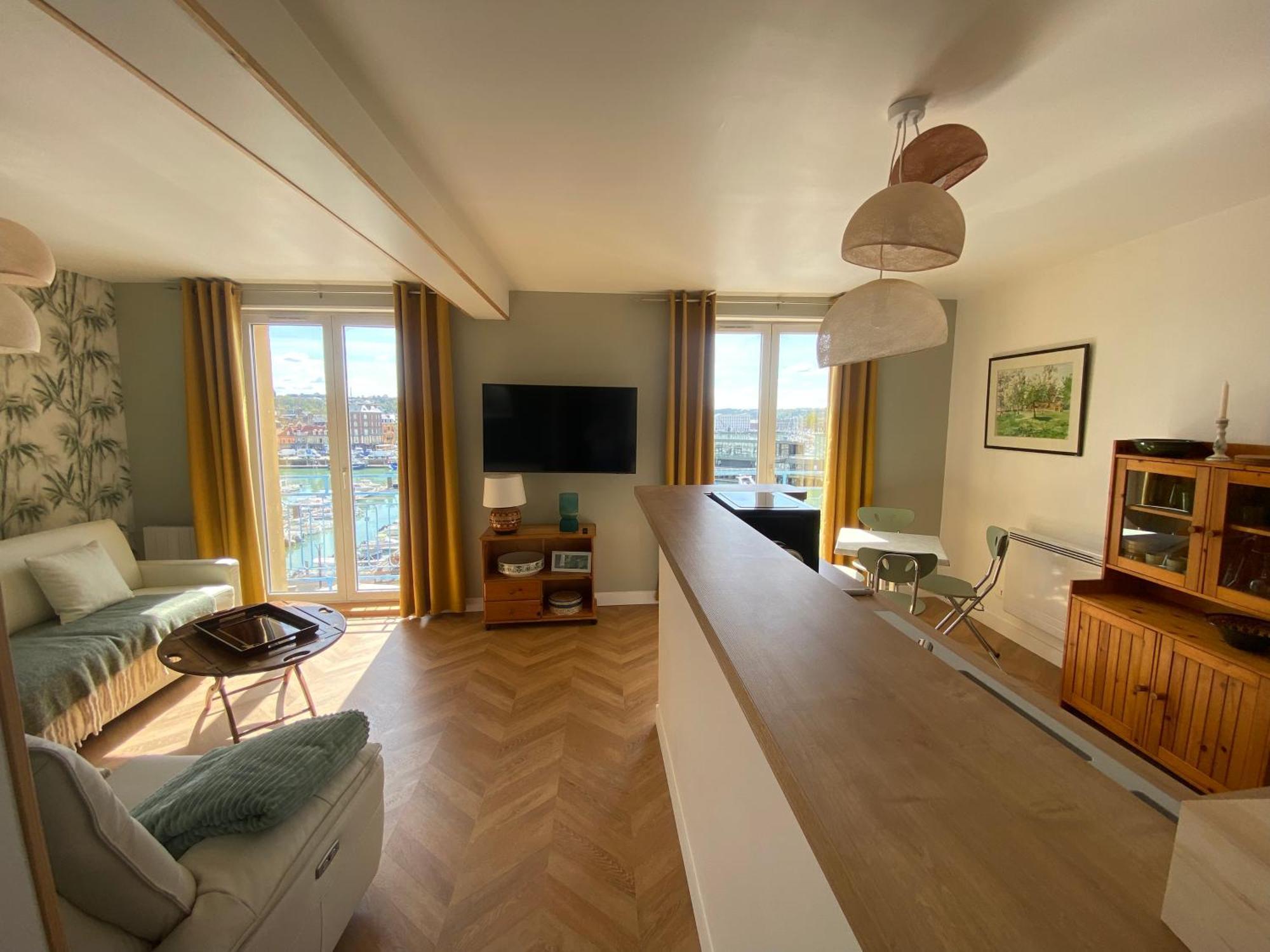 Etablissement 3 Etoiles Avec Ascenseur, 3 Appartements Lumineux Vue Port Avec Balcon, 200M De La Mer, Wifi Fibre, Tous Service Inclus Dieppe Exterior photo